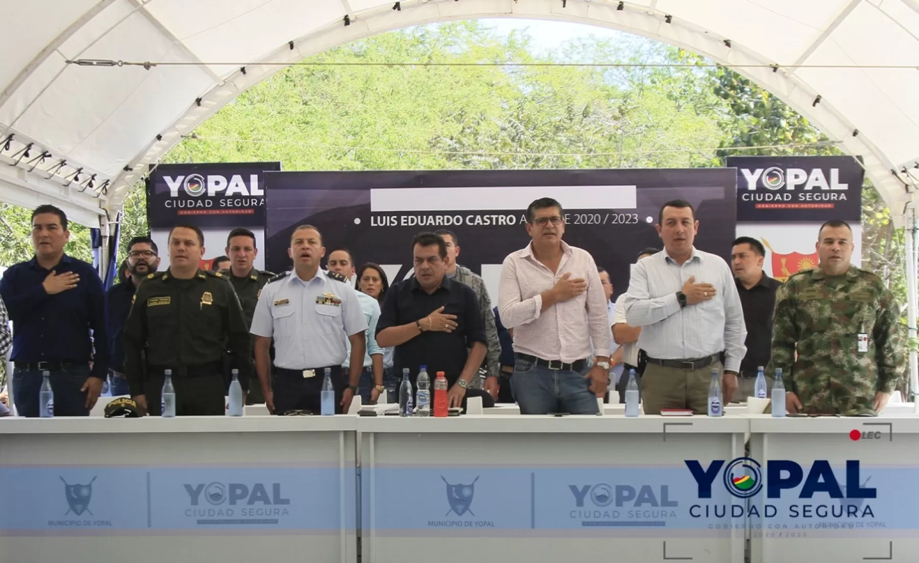 Se desarrolló primer Consejo de Seguridad del 2020 en Yopal, Casanare.